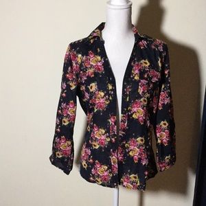 Love Potion Long Sleeved Button Down Top